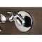 Kingston Brass KS115C Essex Two Handle Wall Mount Bathroom Faucet, Polished Chrome KS115C - alternate 6